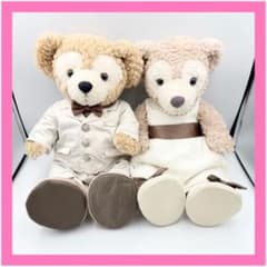 ダッフィー＆シェリーメイ　ぬいぐるみ　ウェディング　リングボーイ　フラワーガール ダッフィー＆シェリーメイ ぬいぐるみ ウェディング リングボーイ