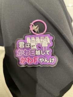 君はかわE越してかわFやんけ アクリルキーホルダーのサムネイル