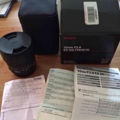 SIGMA 15mm F2.8 EXDC fisheye 魚眼 canonのサムネイル