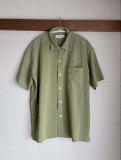 B:MING by BEAMS 半袖シャツ Mサイズ オリーブ グリーンのサムネイル
