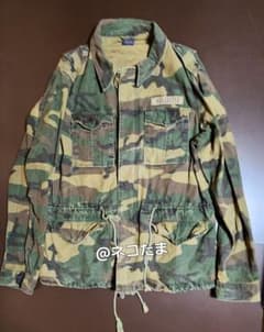美品】Hollister Co 中厚手 フィールドジャケット US:L 迷彩 - メルカリ