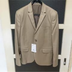 H&M  テイラードジャケット  ベージュ  タグ付きのサムネイル