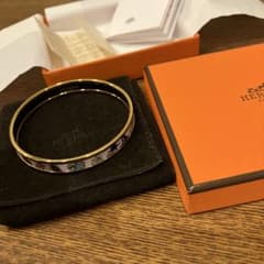 HERMES エルメス バングル エマイユ エルメスオンザビーチ HERMES エルメス バングル エマイユ エルメスオンザビーチ - メルカリ