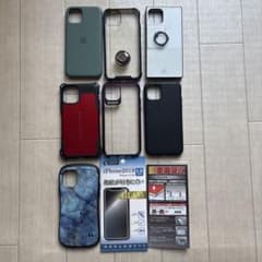 iPhone11pro 5.8インチ ケース セット中古　　新品フィルム2枚付きのサムネイル