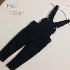 エイチアンドエム 100cm 100 デニム オーバーオール サロペットのサムネイル