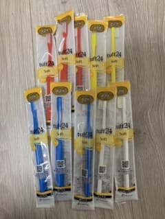 歯ブラシ タフト24 MS 10本のサムネイル
