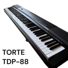 TORTE 電子ピアノ キーボード TDP-88 Amazon | TORTE トルテ 電子ピアノ 88鍵盤 フルスケール 日本語表記