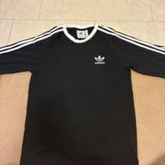adidas トレフォイル 長袖Tシャツ ブラックのサムネイル