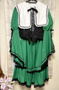 ローゼンメイデン　翠晶石　衣装　コスプレ　ゴスロリ　ドレス　ハロウィンのサムネイル