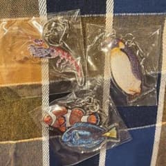 名古屋港水族館 NIBOSHI& NAMIKO アクリルキーホルダー 3種セットのサムネイル