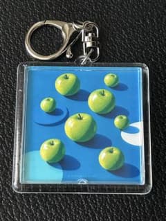 キーホルダー アート3種セット グリーンアップル 時流 時を駆けるライオン