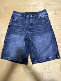 ZARA デニムショートパンツ ブラック ショーツ　ジョーツのサムネイル
