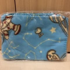 スヌーピー ブランケット 水色 宇宙柄のサムネイル