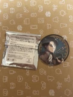 Attack Titan✕ Karaoke no Tetsujin Birthday Glitter Can Badge - Levi