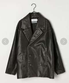 フェイクレザーフェードジャケット ニコアンド 新品 送料込のサムネイル