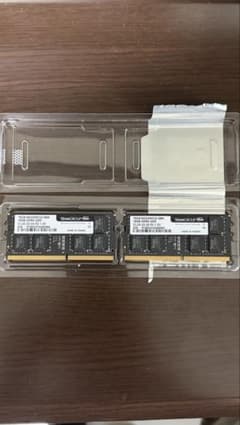 TEAM 16GB ２枚　計32GB DDR4 3200MHz メモリーのサムネイル