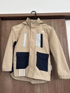 adidas キッズ ジャケット ベージュ 130cmのサムネイル