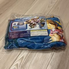 パウパトロール　MIGHTY MOVIE ダイカットブランケット【ブルー】