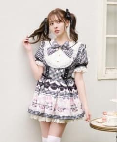 LIZLISA Sweet Gingham Tea Room セットアップ - メルカリ