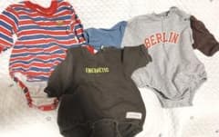 ベビー服 ロンパース 3点セット男の子 80のサムネイル