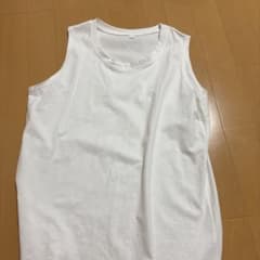 ホワイト コットンタンクトップのサムネイル