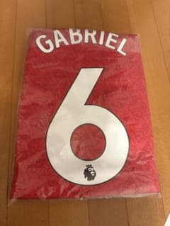 25-26 アーセナル　ホームユニフォーム　背番号6番　Gabriel 25-26 アーセナル ホームユニフォーム 背番号6番 Gabriel - メルカリ