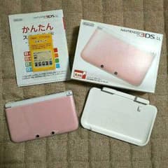 3DS LL ピンク×ホワイトのサムネイル