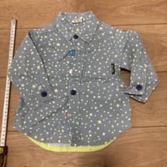 JUNK STORE 星柄シャツ サイズ80のサムネイル