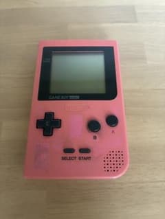 任天堂 ゲームボーイポケット ピンク 本体　ジャンク品のサムネイル