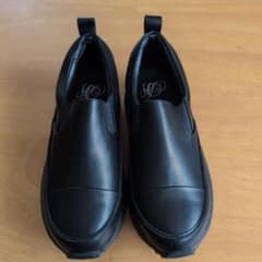 新品 BEARDSLEY ビアズリー レザースリッポン ブラック 24.5 - メルカリ