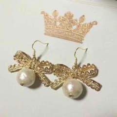 ハンドメイドピアス8のサムネイル