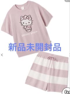 サンリオハウス ジェラピケ スムーズィーセットアップ キティ ピンク