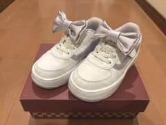 【値下げ中】VANS キュリックプラットラベンダー/ホワイト18㎝のサムネイル