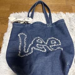 Lee デニムトートバッグ ネイビーのサムネイル