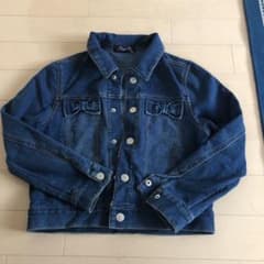 120   りぼんが可愛い！Gジャン デニムジャケットのサムネイル
