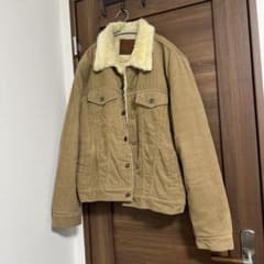 EDWIN 503 JACKET X-LARGE ベージュ　コーデュロイのサムネイル