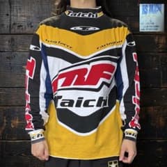 90s RS TAICHI 모토 크로스 저지 레이싱 포스 론 T 헌 옷