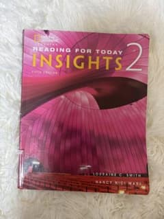 READING FOR TODAY INSIGHTS 2FIFTHEDITIONのサムネイル