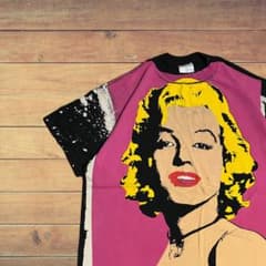 Marilyn Monroe マリリンモンロー ポップアート 総柄 Tシャツのサムネイル