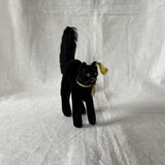 アンティーク シュタイフ トムキャット steiff 黒ねこ - メルカリ