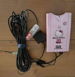 キティちゃんの可愛いETC車載器 HELLO KITTY FNK-M05T(K) - メルカリ