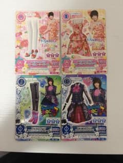アイカツカード スペシャルコラボ フローラルペプラムコーデ ユニオンロックコーデのサムネイル