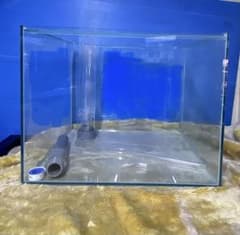 AInetオーバーフロー60x45x45ガラス水槽 本体 AInetオーバーフロー60x45x45ガラス水槽 本体 - メルカリ