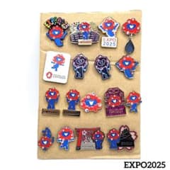 EXPO2025 ミャクミャク ピンバッジ ピンズ 17点セット - メルカリ