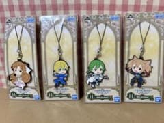 SAO ソードアートオンライン ラバーストラップ 4個 - メルカリ