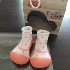 未使用 ベビーフィート ピンク12.5のサムネイル