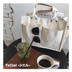 人気　マザー　トートバッグ　バッグ　2way　キャンバス　ショルダー　マザーズのサムネイル