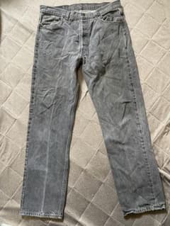 【3月15日まで】90's USA製 先染めブラックLEVI'S 501のサムネイル