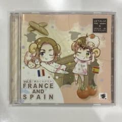 特典カード付き　ヘタリア　おやすみCD 悪友とおやすみ　スペイン　フランスのサムネイル