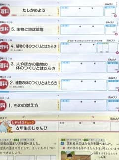 最新版 小学6年 理科 カラーテスト 1学期 大日本図書 ぶんけい - メルカリ